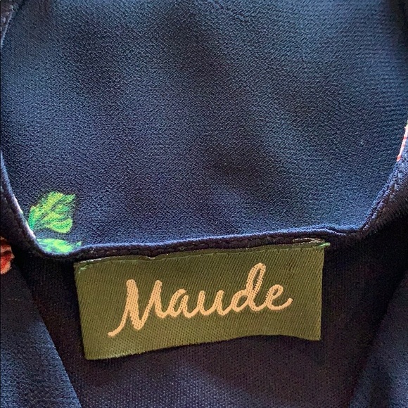 Maude blue floral dress - Picture 12 of 12